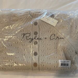 Rylee + Cru Natural Knit Cardigan